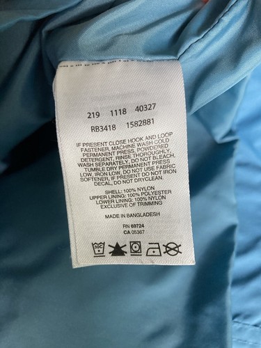 COLUMBIA Jacket, Hood, Kids Medium 10/12 Youth Windbreaker Fleece Lined Upper - Picture 11 of 15