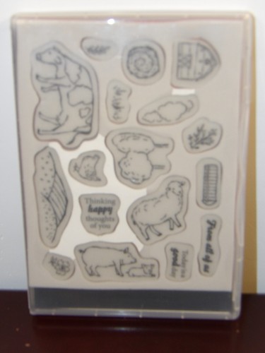 Stampin Up On the Farm Bundle Stamps & Dies/cow/chicken/pig/barn New - Picture 5 of 6