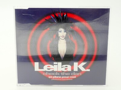 CD MAXI - EURO HOUSE - LEILA K - CHECK THE DAN / CA PLANE POUR MOI - FRANZÖSISCHE CD