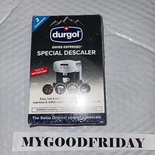 Durgol Swiss Espresso Decalcifier/Descaler for All Brands of Espresso * Sealed*