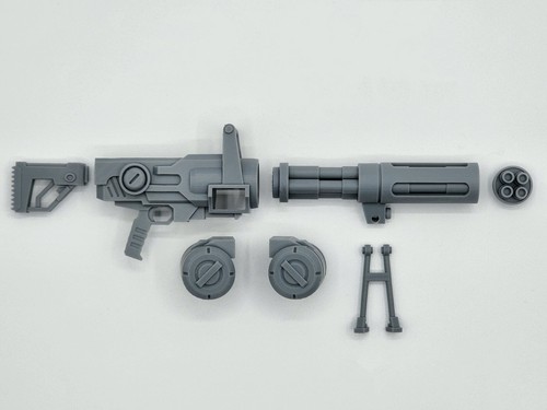 Mega Gatling Gun (Resin Weapon Kit - HG, MG Scale) - Picture 4 of 4