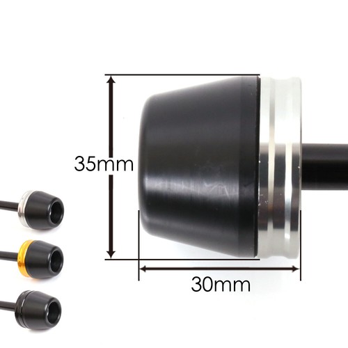 Titanium Fork Slider Crash Protection For Yamaha MT-10 18 19 20 - Foto 5 di 5