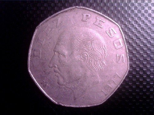 MEXICO 10 PESOS 1977 JUN10F