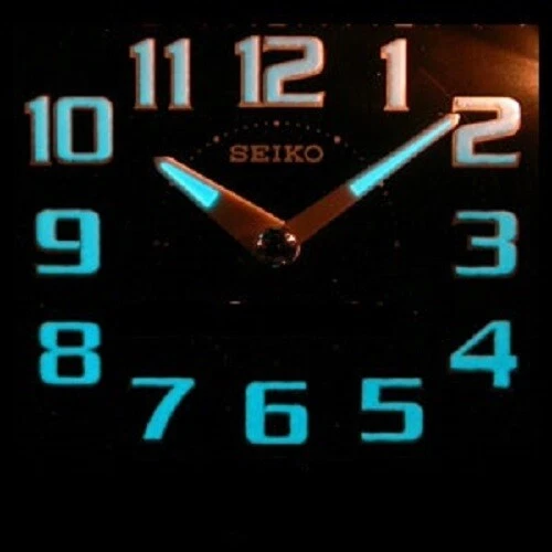[ SEIKO ] loud alarm clock luminous quite sweep snooze night LED light QHK024L - Image 2 of 2