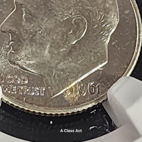1961-D/D Roosevelt Dime 10c, NGC MS 65. Our T6105 - Picture 6 of 8