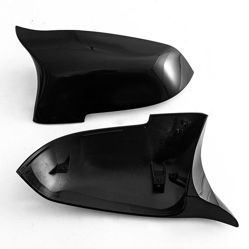 Pair Glossy Black Side Mirror Cover Cap For 2014-2018 BMW 5Serie F10 F11 F18 LCI - Bild 10 von 12