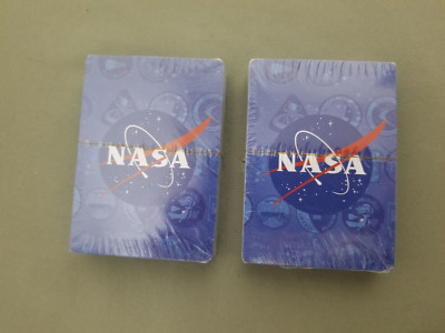 New Nasa 2 Packs Playing Cards.
