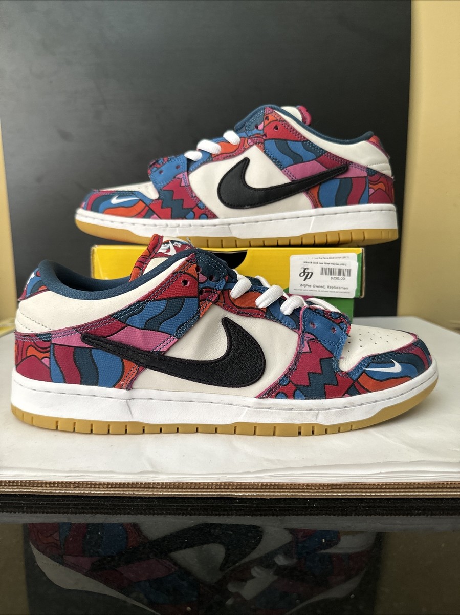 Size 11.5 - Nike Dunk Low Pro SB x Parra Abstract Art 2021 | eBay