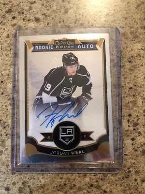 2015-16 OPC Platinum Jordan Weal Auto RC