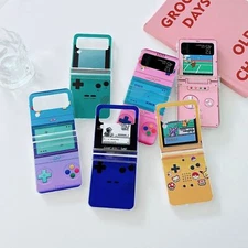 Cute Game Patterned Shockproof Phone Case Cover For Samsung Galaxy Z Flip 5/4/3
