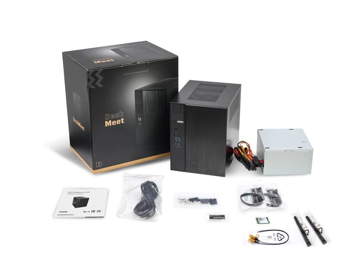 ASRock DeskMeet x300 組み立て済みPC Ryzen5 5600G / DDR4 3600 32GB