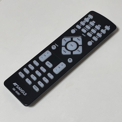 SANSUI SMS-800BT CD Stereo System CD player Remote control Bluetooth Wood Used - Picture 15 of 15