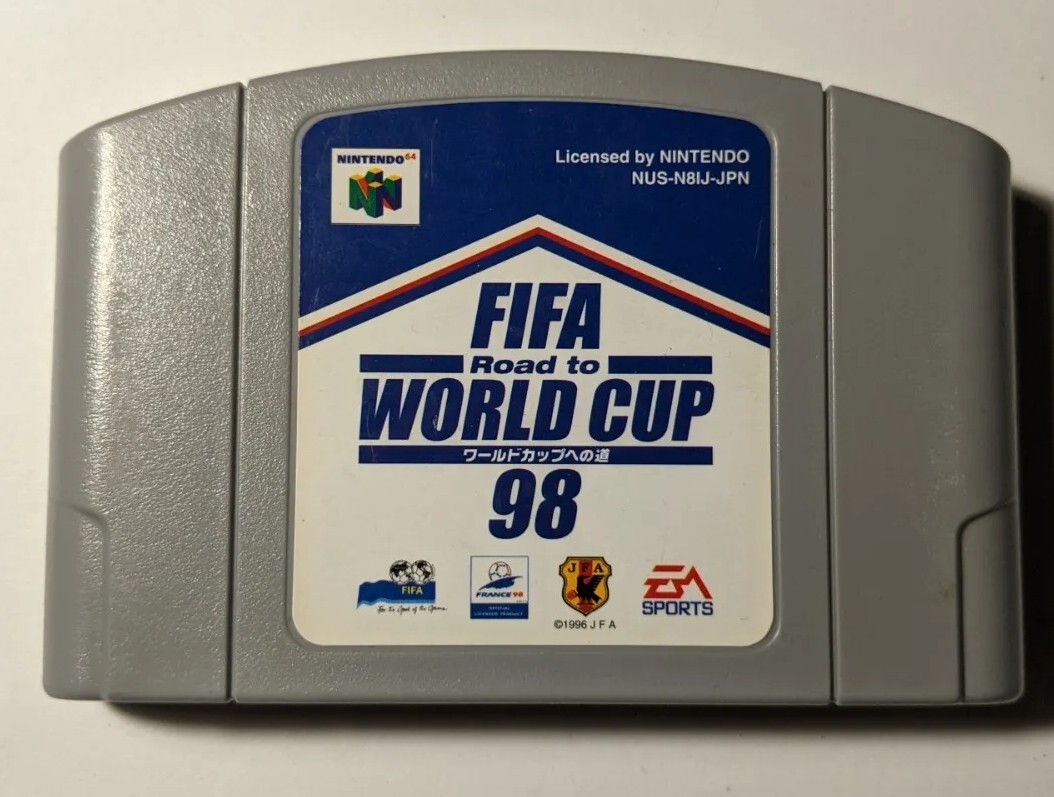 FIFA: Road to World Cup 98 [Nintendo 64 - NUS-N8IJ-JPN] | eBay