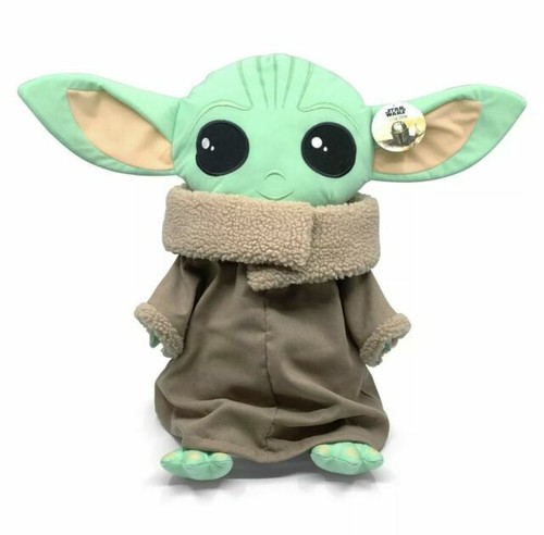 Star Wars: The Mandalorian Baby Yoda Cuscino Buddy per compleanno natalizio - Verde - Foto 1 di 1