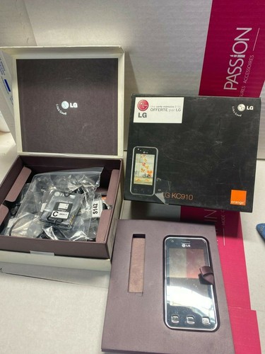 LG Renoir KC910 Rare OLD Mobile collectors phone 1 - Photo 2 sur 4