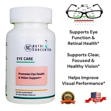 Bilberry, Eyebright, CoQ10, Omega 3, Vitamin E and more. Eye Recovery, 90 Caps.