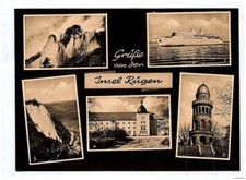 Ak Grüße von der Insel Rügen Wissower Klin...