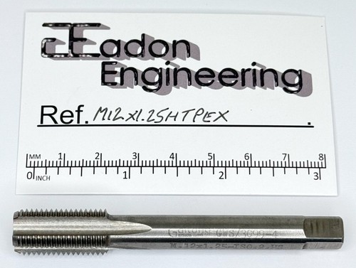 M12 x 1.25mm Metric Fine Tap or Tap Set, HSS. By top brands. - Picture 9 of 17