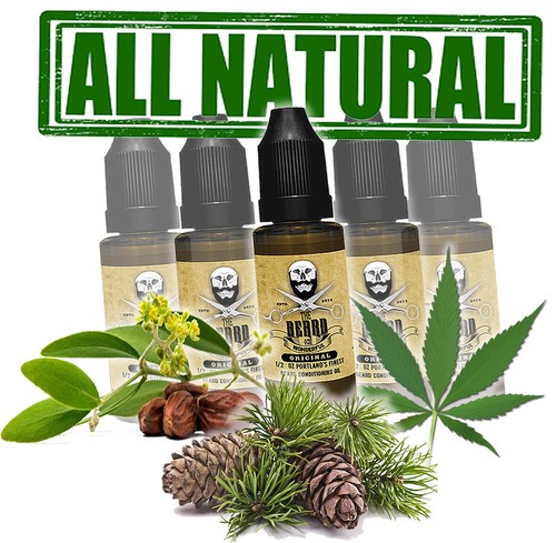 Beard Conditioning Oil & Beard Balm Combo Set Mens Beard Grooming Styling Kit - Picture 2 of 11