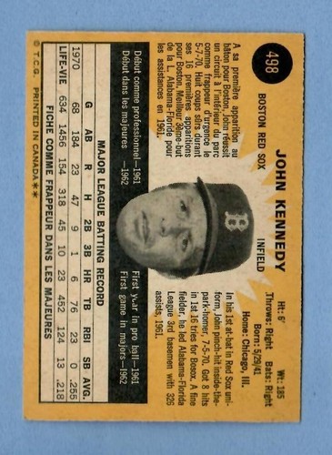 1971 OPC O-PEE-CHEE BASBALL YOU CHOOSE FROM LIST 227-752 *FLAT RATE S&H* HI #s - Picture 298 of 362