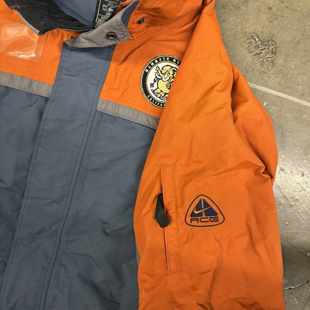 Vintage Nike Acg Snowboard Coat Mammoth Mountains XL | eBay