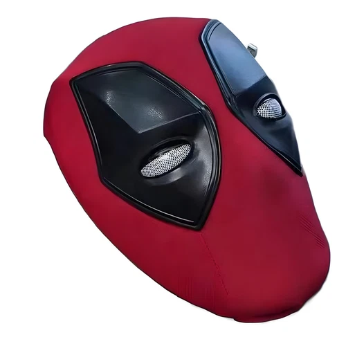 Deadpool 3 Helmet Mask Headwear Light Up Movable Eyes Ring Remote Control Mask - Picture 13 of 16