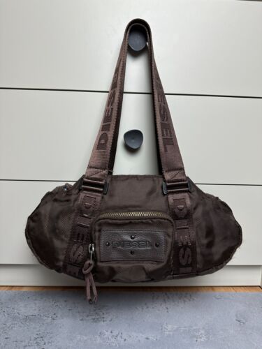 Bolso de Opio Multibolsillo de Hombro Vintage Diesel Nylon y2k Años 90 - Imagen 9 de 16