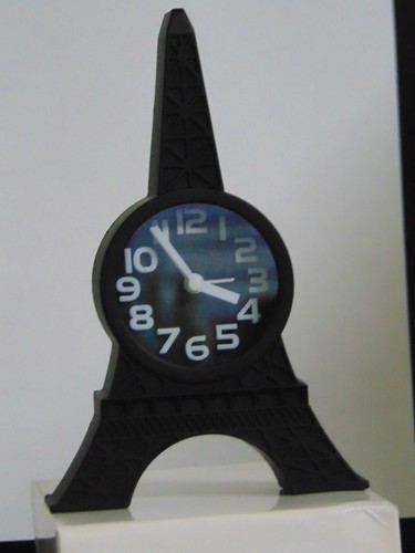 Eiffel Tower Shaped Alarm Clock USA Stocked And Shipped Battery Operated - Picture 2 of 31