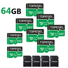 64GB Micro SD Card Memory Card Class 10 SDXC SDHC TF Card For Phone Camera LOT