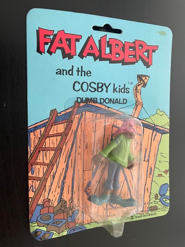 Vintage 1982 Tedro Fat Albert and the Cosby Kids ""Dumb Donald"" Figur versiegelt Neu - Bild 2 von 6