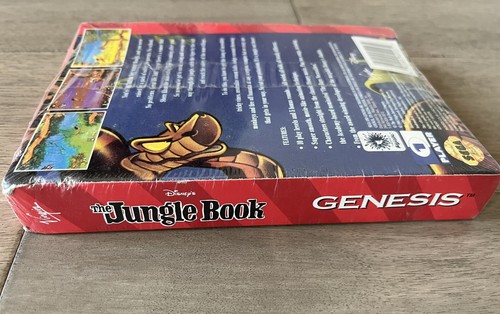 Nuevo en caja Sellado Sega Genesis Disney's Jungle Book Nuevo Sellado Variante Majesco Raro - Imagen 5 de 7