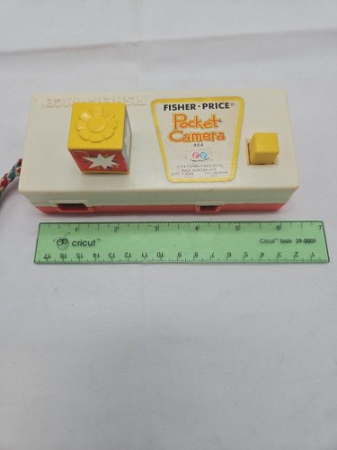 VTG FISHER PRICE TOY POCKET CAMERA #464 - Picture 10 of 11