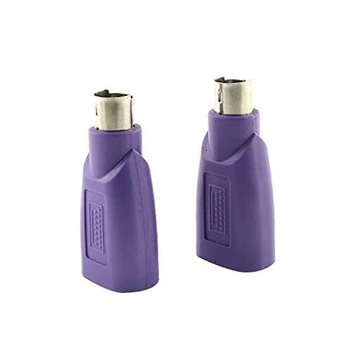 2 Pack USB Female to PS/2 Male Converter Changer Adapter for Mouse Keyboard - Picture 5 of 5