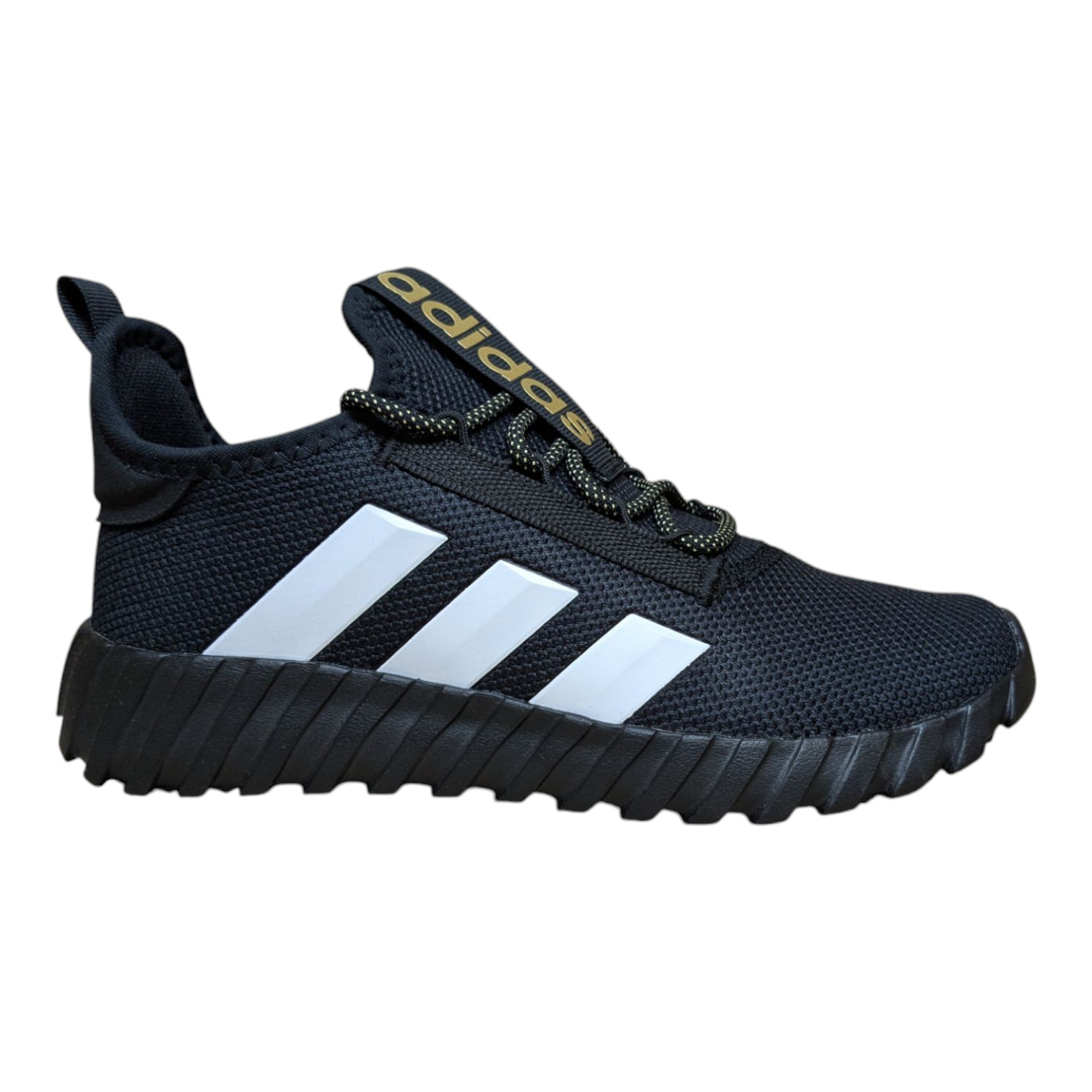 Adidas Children's Kaptir 3S Running Shoe - Black/White - US Sizes - JI4108