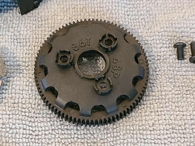 NEW TRAXXAS SLASH 2WD 90T TOOTH SPUR GEAR SET SLIPPER CLUTCH RUSTLER XL-5 VXL | eBay