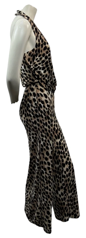 Nuevo mono International Concepts para mujer talla X pequeño estampado de guepardo sin mangas Foto 4 de 4