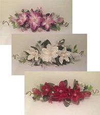 24" SILK CRINKLE MAGNOLIA SWAG ARTIFICIAL FLOWER HOME WEDDING CENTERPIECE DECOR