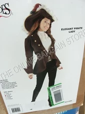 Charades In Character  Lady Womans Pirate Halloween Party Costume 8 PCS Small