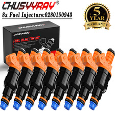 8x Fuel Injectors 0280150943 For 1997-2003 Ford F150 4.6L/5.4L V8