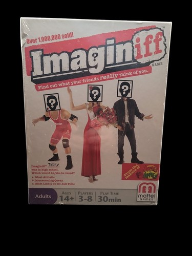 Imaginiff Kartenspiel von Mattel | Lustiges Partyspiel 14+ | Neu Factory Sealed Geschenk - Bild 1 von 7