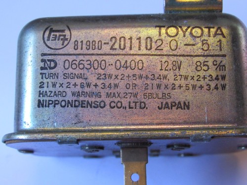 Fit For Toyota 81980-20110 Flasher Relay - Picture 2 of 5