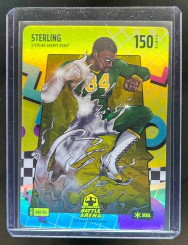 2024 Bo Jackson Battle Arena TCG Alpha Edition Sterling 80's Rad Battlefoil #193