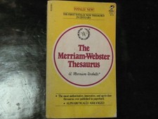 The Merriam-Webster Thesaurus