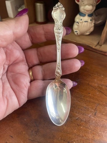 Sterling Silver R Wallace & Son Teaspoon Spoon
