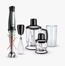 Braun MultiQuick 7 Hand Blender - Black (MQ7045X). READ DESCRIPTION