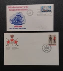 Fdc Canada Voyage Of Nonsuch 1968  Canadian Army 1983 Multicolor