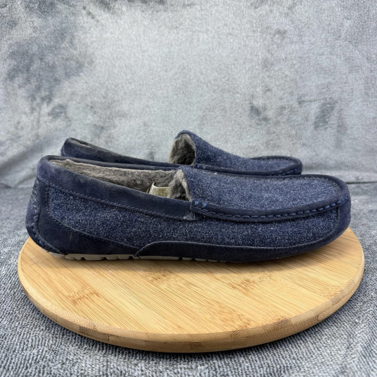 UGG Blue Moccasin Slippers for Men for sale | eBay display picture 2