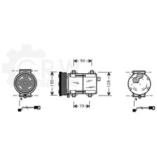Kompressor Klimaanlage Klimakompressor für Ford Galaxy Transit Bus WGR FA_ _