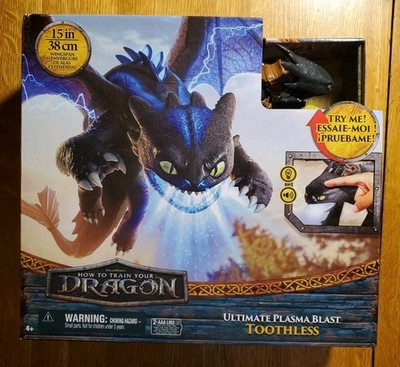 How To Train Your Dragon Ultimate Plasma Blast Toothless Nightfury Figure