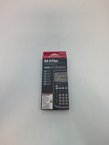 Calculadora financiera Texas Instruments BA II Plus - NUEVA